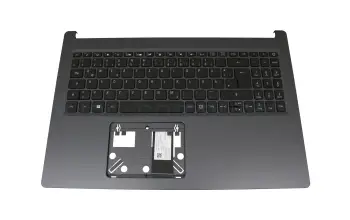 NKI15131ON teclado incl. topcase original Acer DE (alemán) negro/canaso con retroiluminacion
