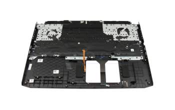 NKI15170L1 teclado incl. topcase original Acer DE (alemán) negro/negro con retroiluminacion