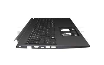 NKI151S0HT teclado incl. topcase original Acer DE (alemán) negro/negro con retroiluminacion