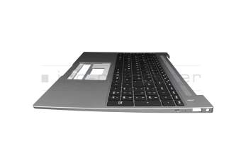 NS16TG teclado incl. topcase original Medion DE (alemán) negro/canaso con retroiluminacion