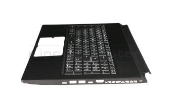 NSK-FCBBN teclado incl. topcase original Darfon DE (alemán) negro/negro