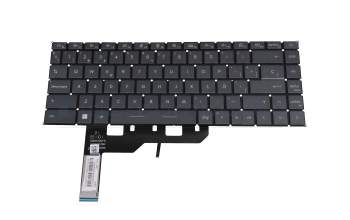 NSK-FFABN US teclado original MSI SP (español) gris/canosa con retroiluminacion