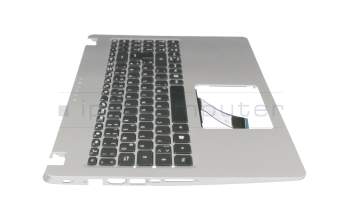 NSK-RL0SC teclado incl. topcase original Acer DE (alemán) negro/plateado