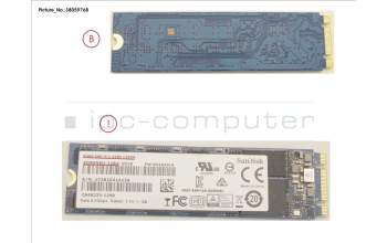 Fujitsu SSD S3 M.2 2280 X400 128GB para Fujitsu Esprimo P956