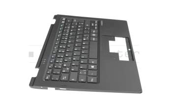 NT16H-MED-C teclado incl. topcase original Medion DE (alemán) negro/negro