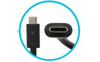 OCW1FP GaN-cargador USB-C original Dell 130 vatios