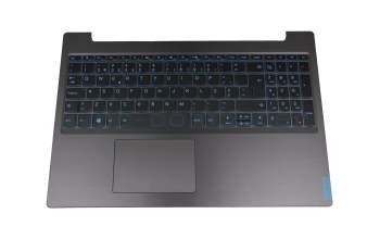 PC5CPB-PO teclado incl. topcase original Lenovo PO (portugués) negro/azul/negro con retroiluminacion