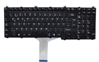PK130732A16 teclado original Toshiba DE (alemán) negro