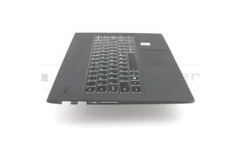 PK130TA2A02 teclado incl. topcase original LCFC US (Inglés) negro/negro con retroiluminacion