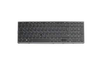 PK131C32A10 teclado Compal DE (alemán) negro/antracita con retroiluminacion y mouse-stick