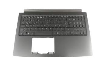 PK1328Z3B11 teclado incl. topcase original Acer DE (alemán) negro/negro con retroiluminacion