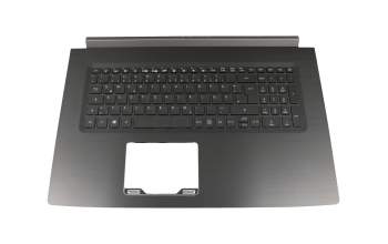 PK1328Z3B11 teclado incl. topcase original Acer DE (alemán) negro/negro con retroiluminacion