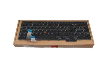 PK132D63B12 teclado original LCFC DE (alemán) negro/negro con retroiluminacion y mouse-stick