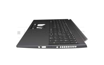 PK133N42A13 teclado incl. topcase original Acer DE (alemán) negro/negro con retroiluminacion