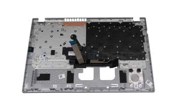 PK133TY2A13 teclado incl. topcase original Acer DE (alemán) negro/plateado