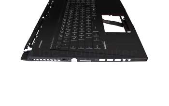 PN129744 teclado incl. topcase original MSI DE (alemán) negro/negro con retroiluminacion