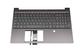 PP5XB-GR teclado incl. topcase original Lenovo DE (alemán) gris/canaso con retroiluminacion