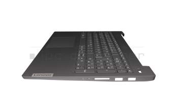PR5SB-GE teclado incl. topcase original Lenovo DE (alemán) gris/canaso con retroiluminacion