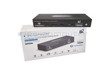 PRIPC2 IPC-Computer Thunderbolt 4 Quad Display replicador de puertos incl. 160W cargador