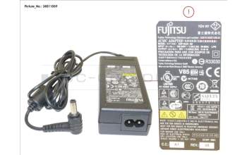 Fujitsu S26113-E557-V55-1 AC-ADAPTER 65W EPS T2 (2ND)