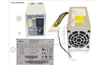 Fujitsu PSU 250W 90+ GOLD para Fujitsu Primergy TX1320 M3