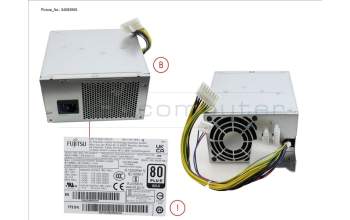 Fujitsu S26113-E567-V50-3 PSU 500W 90+ GOLD