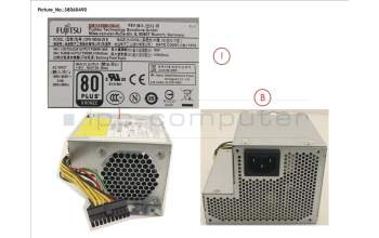 Fujitsu PSU 180W para Fujitsu Esprimo D958