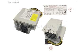 Fujitsu PSU 280W PLATINUM para Fujitsu Esprimo P7010