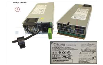 Fujitsu POWER SUPPLY MODULE 1600W W/O POWER CORD para Fujitsu Primergy RX4770 M3