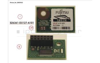 Fujitsu TPM MODULE 1.2 para Fujitsu Esprimo A525-L