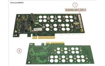 Fujitsu PCI-E SSD CARD D3352 (21-1) para Fujitsu Celsius M7010
