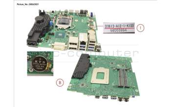 Fujitsu S26361-D3613-A12-1-K100 MAINBOARD D3613A