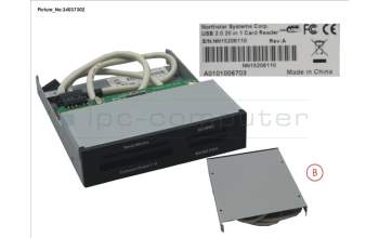 Fujitsu MULTICARD READER 24IN1 USB 2.0 3.5\' para Fujitsu Esprimo P956