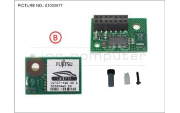 Fujitsu TPM MODULE ADD-ON KIT para Fujitsu Esprimo P758
