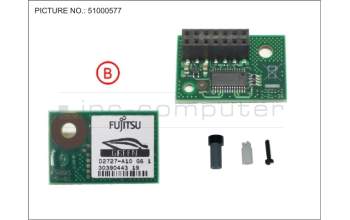 Fujitsu TPM MODULE ADD-ON KIT para Fujitsu Futro S920