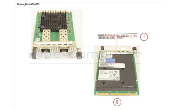 Fujitsu PLAN EP X710-DA2 2X 10G SFP OCPV3 para Fujitsu Primergy RX4770 M6