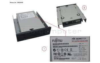 Fujitsu RDX DRIVE USB3.0 5.25\' INTERNAL para Fujitsu Primergy RX2540 M2