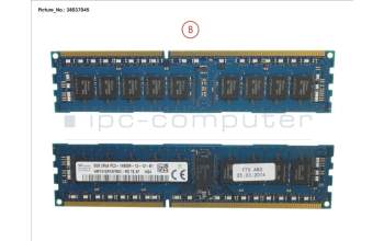 Fujitsu 8 GB DDR3 RG 1866 MHZ PC3-14900 2R para Fujitsu Primergy RX300 S8