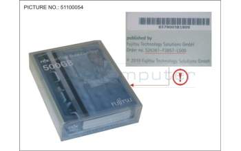 Fujitsu RDX CARTRIDGE 500GB/1000GB para Fujitsu Primergy RX2520 M5