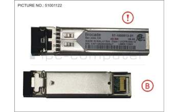 Fujitsu FC SFP MMF 4GB LC (BROCADE) para Fujitsu Primergy BX400 S1