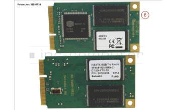Fujitsu SSD M-SATA 8GB (SLC) para Fujitsu Futro S920