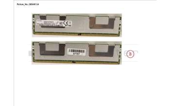 Fujitsu 64 GB DDR4 2400 MHZ PC4-2400T-L RG ECC para Fujitsu Primergy RX4770 M3