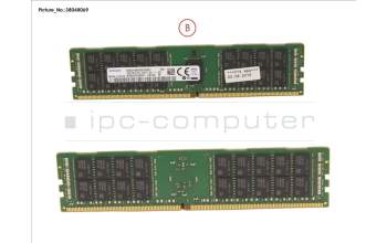Fujitsu 16 GB DDR4 2400 MHZ PC4-2400T-R RG ECC para Fujitsu Primergy RX4770 M3