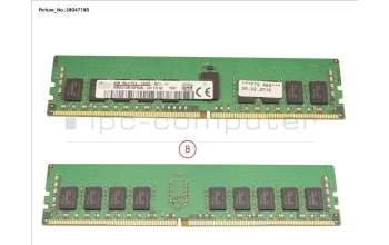 Fujitsu 8GB (1X8GB) 1RX4 DDR4-2400 R ECC para Fujitsu Primergy RX2510 M2