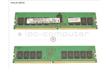 Fujitsu 16GB (1X16GB) 2RX8 DDR4-2400 R ECC para Fujitsu Primergy BX2560 M2
