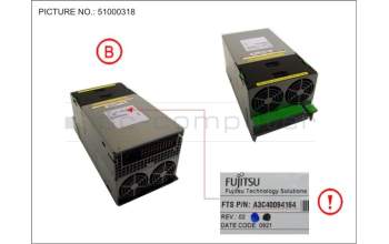 Fujitsu S26361-F3962-E100 REAR FAN MODULE UNIT