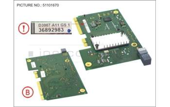 Fujitsu PY SAS HBA MEZZ CARD 6GB para Fujitsu Primergy BX2580 M2