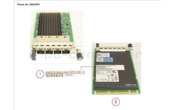 Fujitsu PLAN CP I350-T4 4X 1000BASE-T OCPV3 para Fujitsu Primergy RX4770 M6