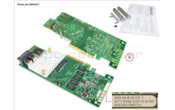 Fujitsu PRAID EP400I FH/LP para Fujitsu Primergy CX2550 M2