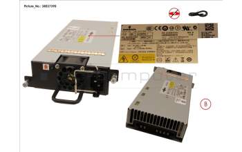 Fujitsu PSU REDUNDANT FOR ICX 6610 para Fujitsu PrimeCenter M2